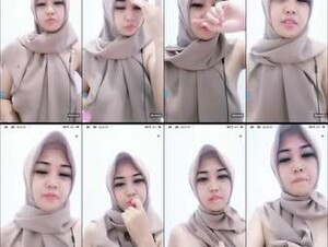 Flo Live Hijab Pamer Toket 1